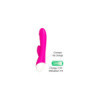 Vibromasseur rabbit rose 10 programmes USB 